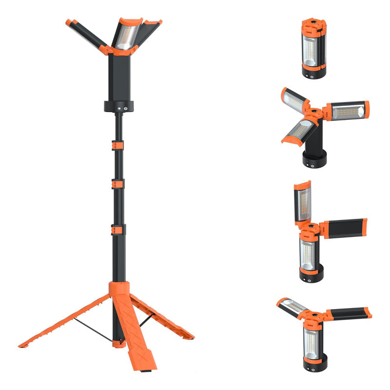 3-Panel Adjustable Work Light – Powerful & Versatile 💡💪